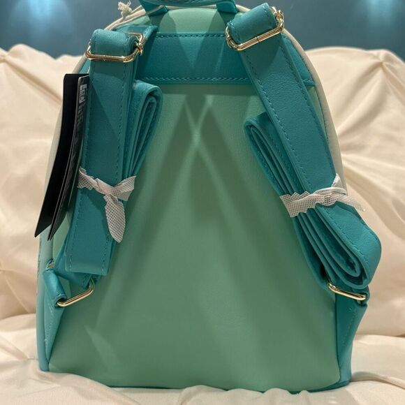 Loungefly X Disney Lilo & Stitch With Scrump Ducklings Floral Mini Backpack NWT - Picture 5 of 6